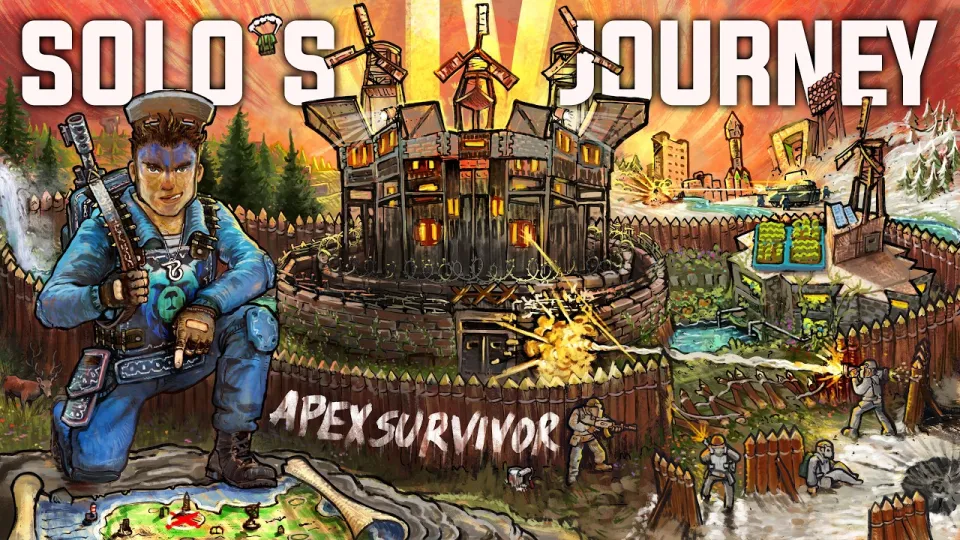 5 lessons solo survival in Rust teaches from Blooprint's Apex Survivor